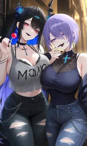 Nerissa and Moona