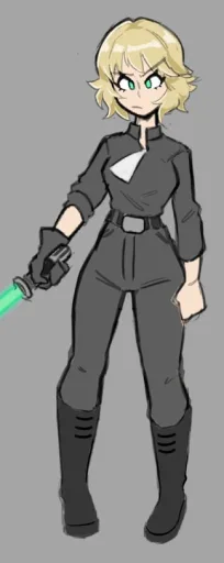 Lucy Skywalker, your Jedi Master.