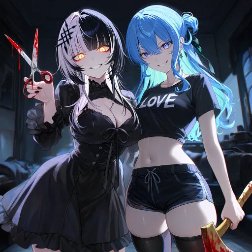 Shiori and Suisei