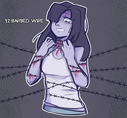 Blood and barbed wire