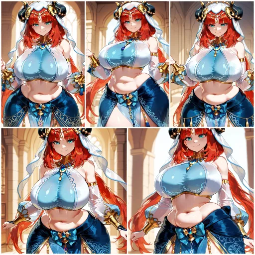 5 different nilou au