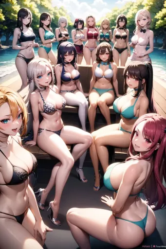 Harem island