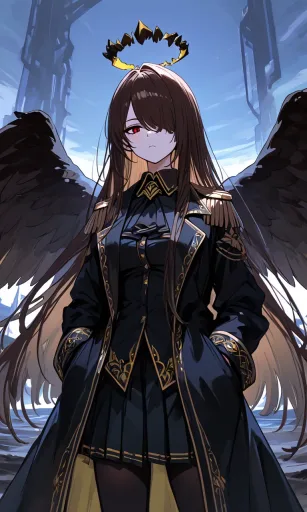 Sathariel Crescentia | The fallen angel Scholar