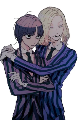 Wednesday and Enid