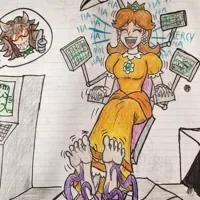 Princess Daisy captured