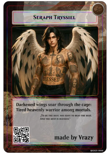 Your Cagefighter Seraph Tryssiel