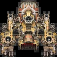 The space ship and possible areas.