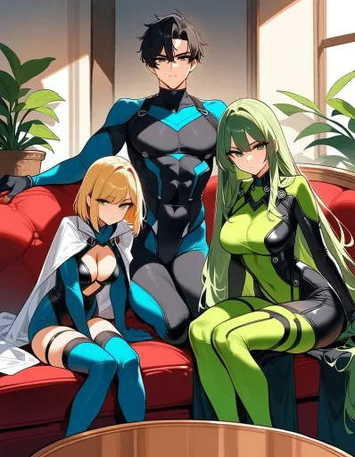 Adopted by Superhero Parents
