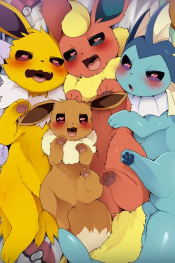 Eeveelutions siblings