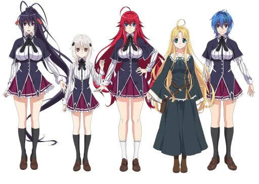 High School DxD Girls