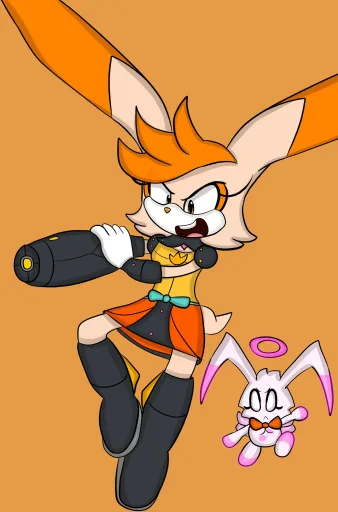 Cream The Rabbit