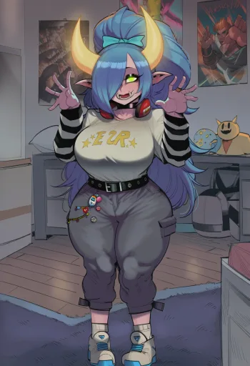Momo Morton, the Shortstack Weeb Oni