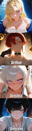 Philomena, Arthur and Aristea