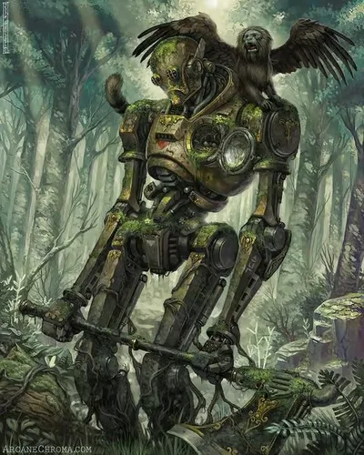 Broken Down Robot