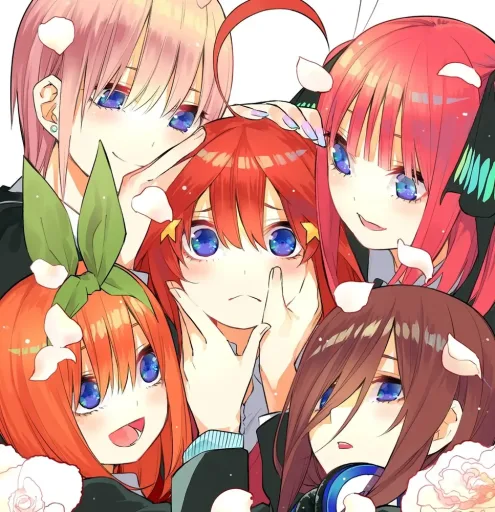 Quintuplets's harem