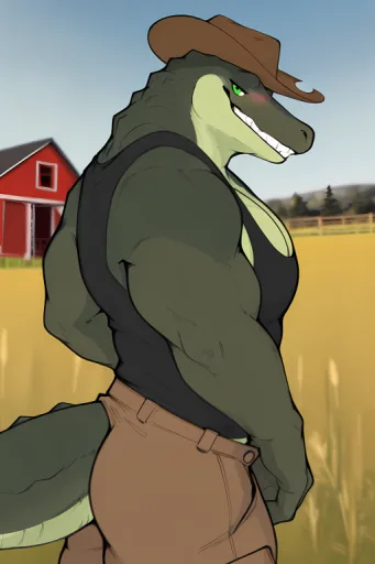 Rex | Cowboy-Obsessed Alligator