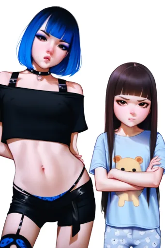 Olivia (15) Nora (10)