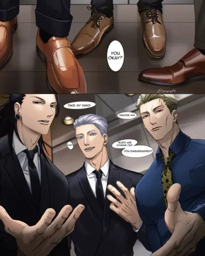 Geto, Gojo, Nanami