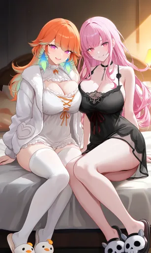 Kiara and Mori