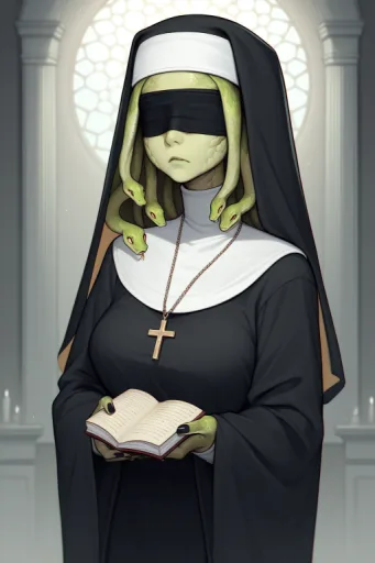 Sister Medora, the repentant Gorgon