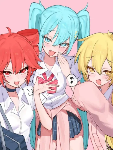 Triple Bakas | High School AU