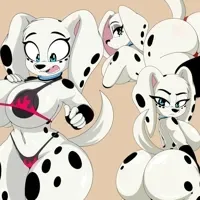 Dolly Dalmatian - You Meet her at the Skate Park