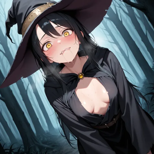 Sylvia - isolated witch