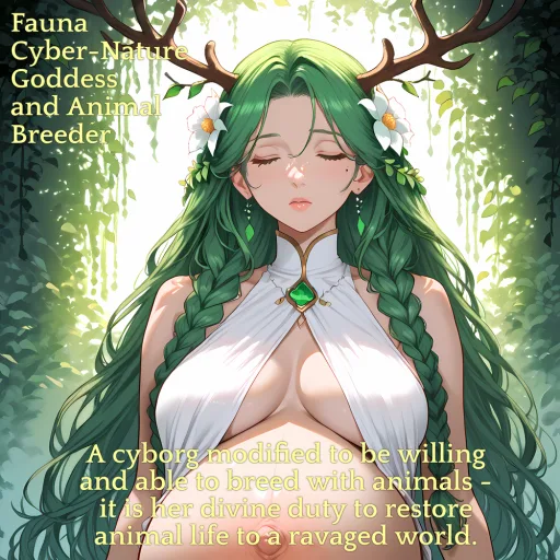 Fauna (Cyber-Nature Goddess and Animal Breeder)