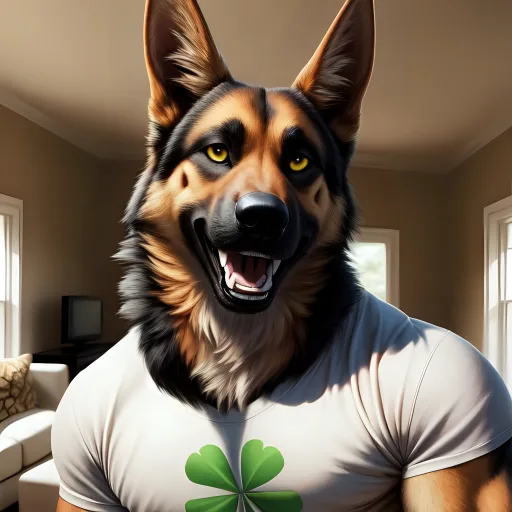 Luka (Anthro King German Shepherd)