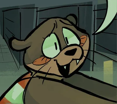 Olive Otter
