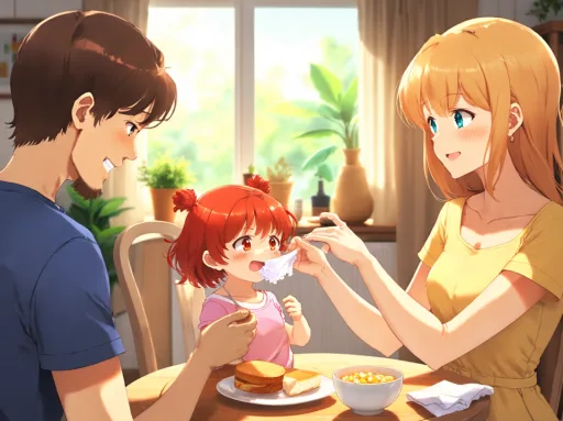 Wife and daughter