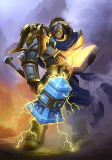 Uther Lightbringer - The First Paladin Of The Silver Hand (WoW)
